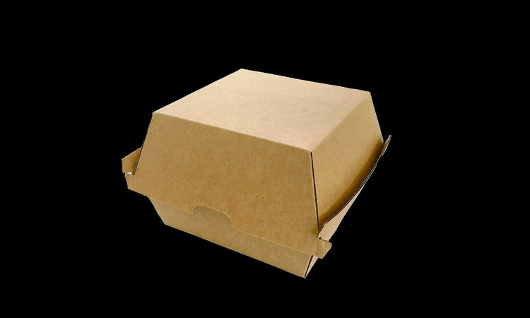 Kraft Corrugated Clamshells