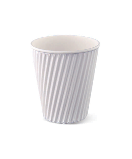 12oz Ripple Paper Coffee Cup