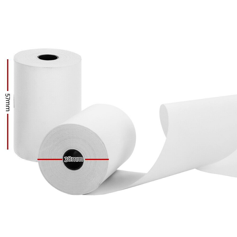 BioBox (BPA FREE) 57x38mm Thermal Paper EFTPOS Roll (100Rolls/ctn)