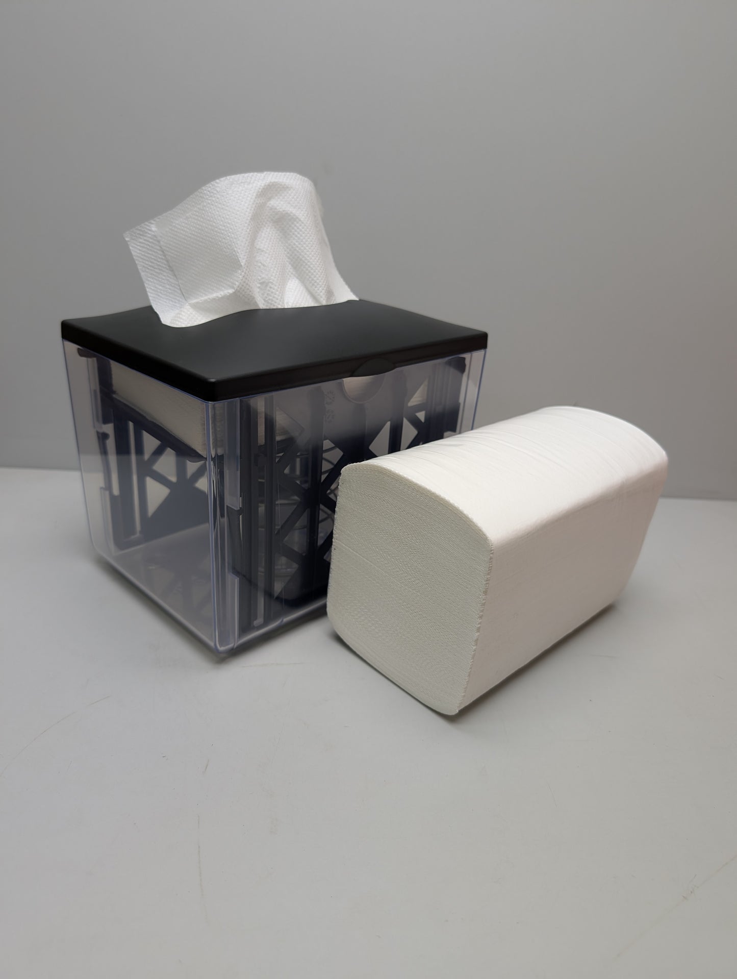 2 Ply Brown/White Easy Tabletop Dispenser Napkins (6000sheets/carton)