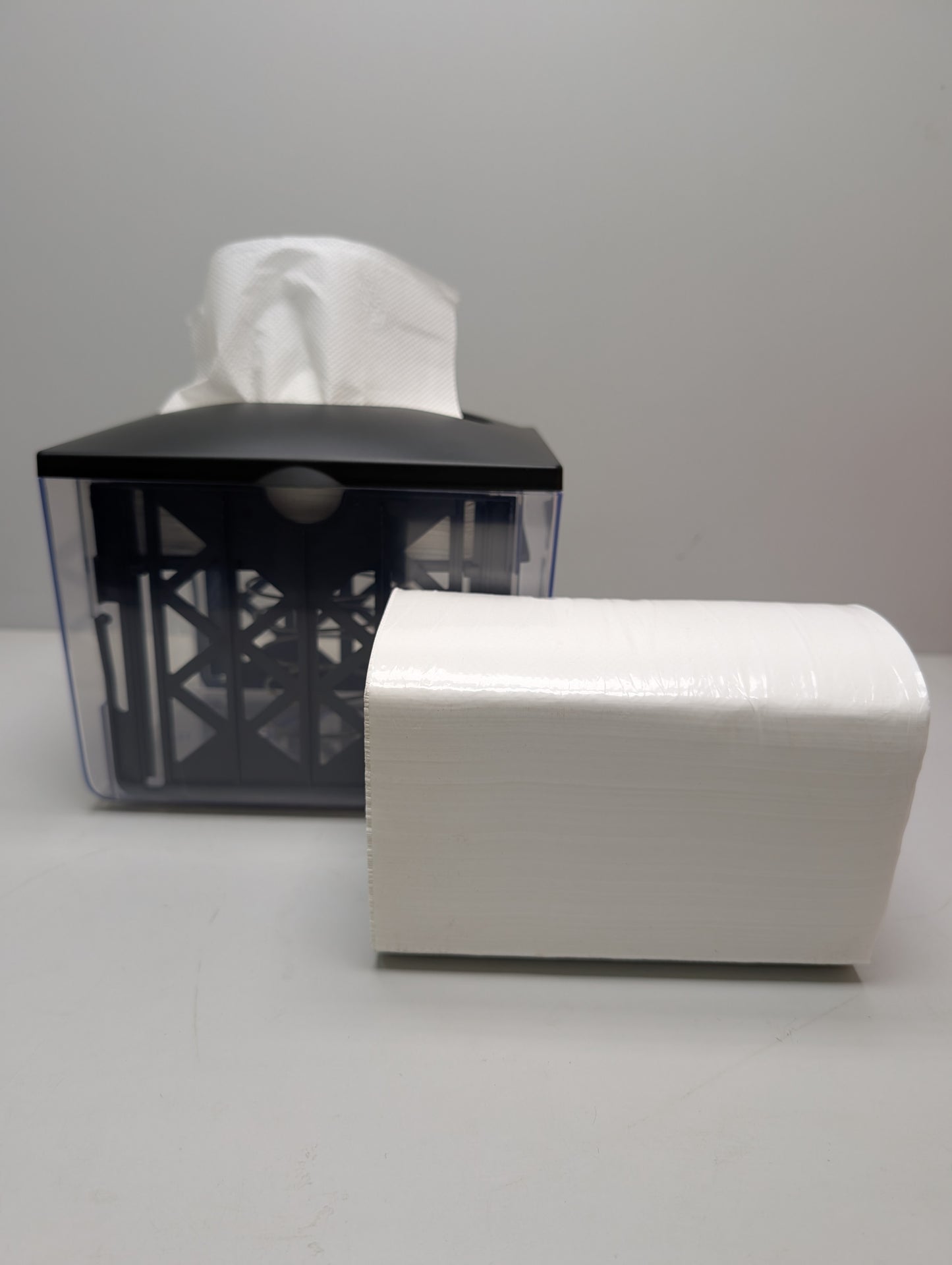 2 Ply Brown/White Easy Tabletop Dispenser Napkins (6000sheets/carton)