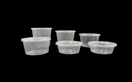 Plastic Round Food Containers