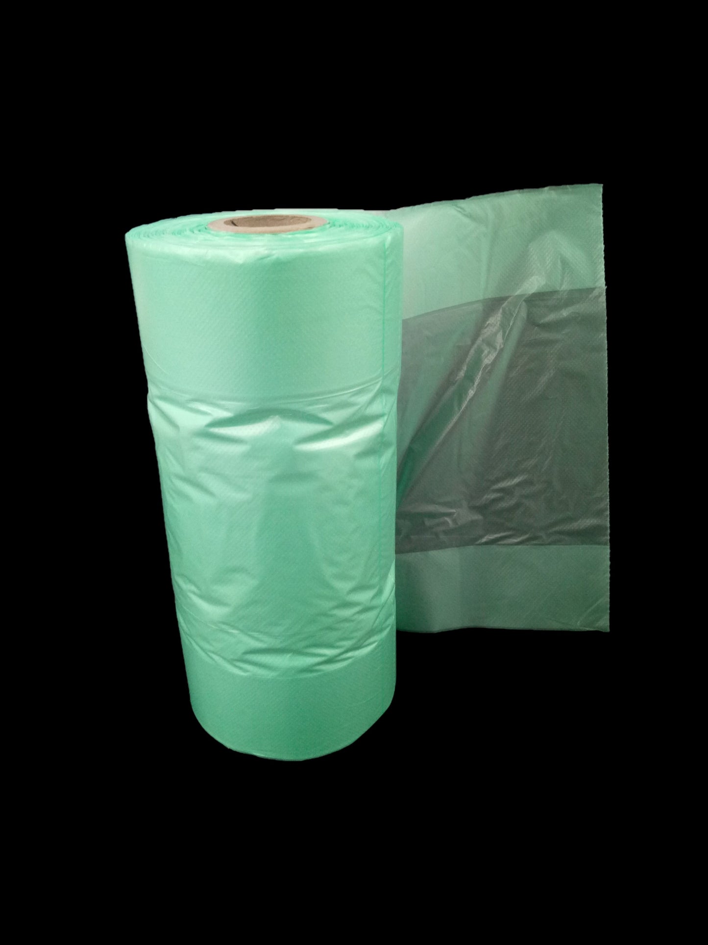 Plastic Produce Roll Bags (6 Rolls/ctn)- Green