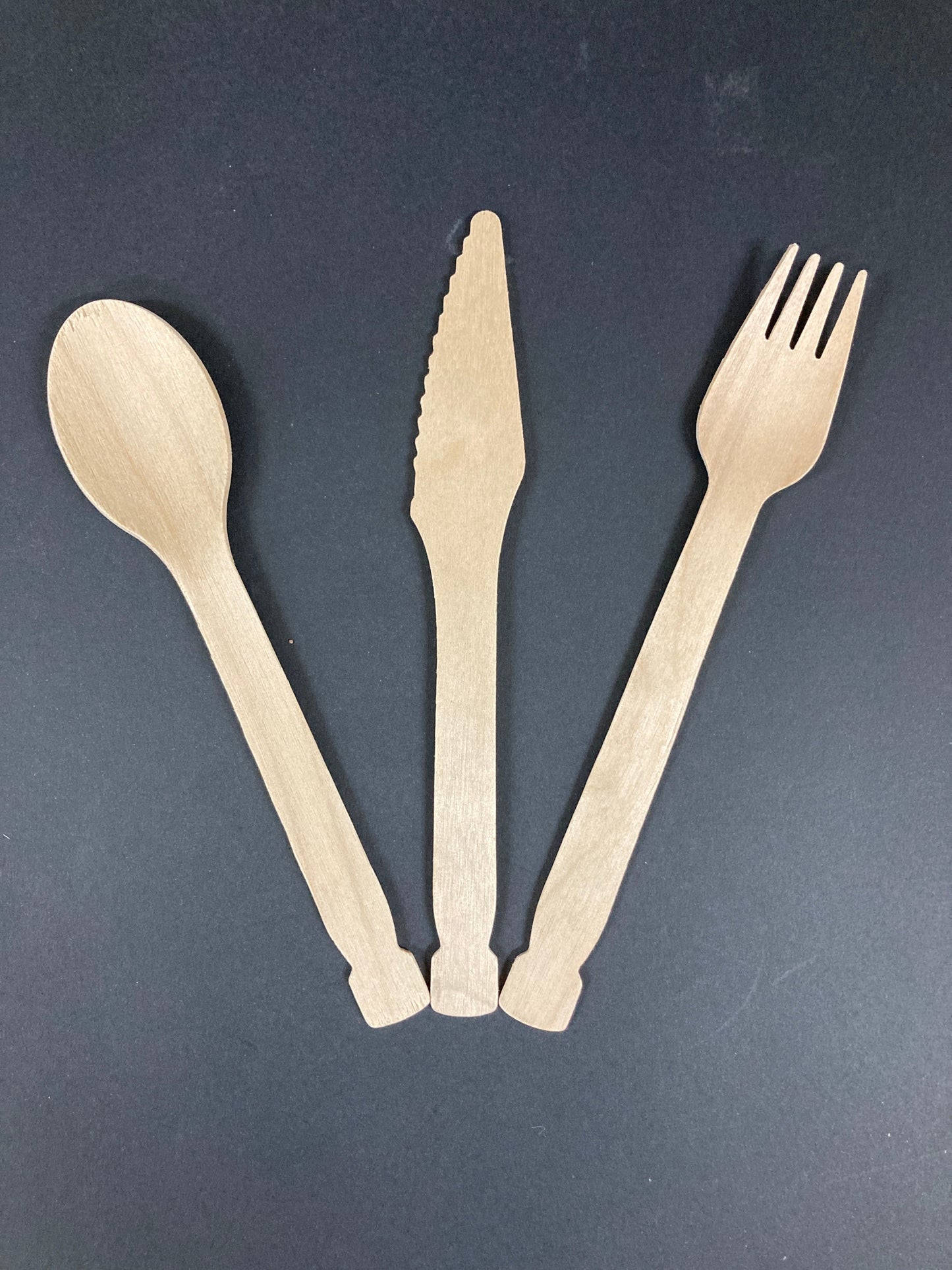 168mm Wooden Premium Dispenser Spoons (800pcs)