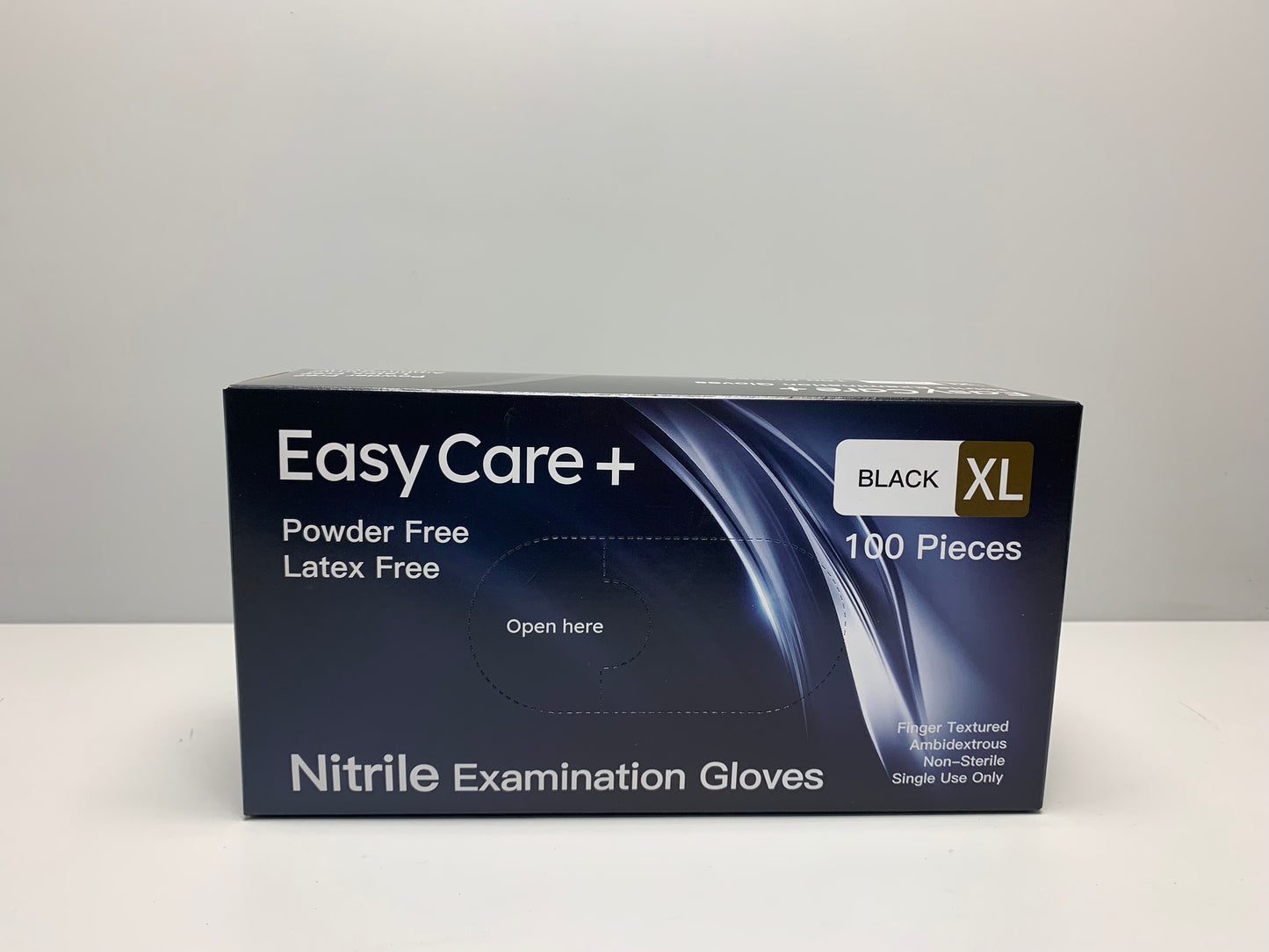 EasyCare Nitrile Examination Gloves (Powder Free) Black - Extra Large (1000pcs/ctn)