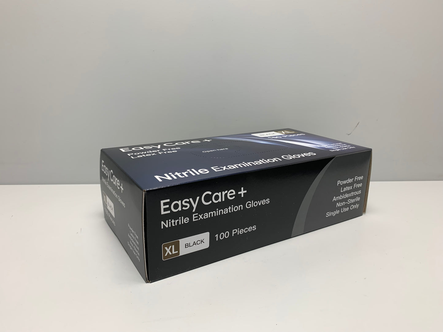 EasyCare Nitrile Examination Gloves (Powder Free) Black - Extra Large (1000pcs/ctn)