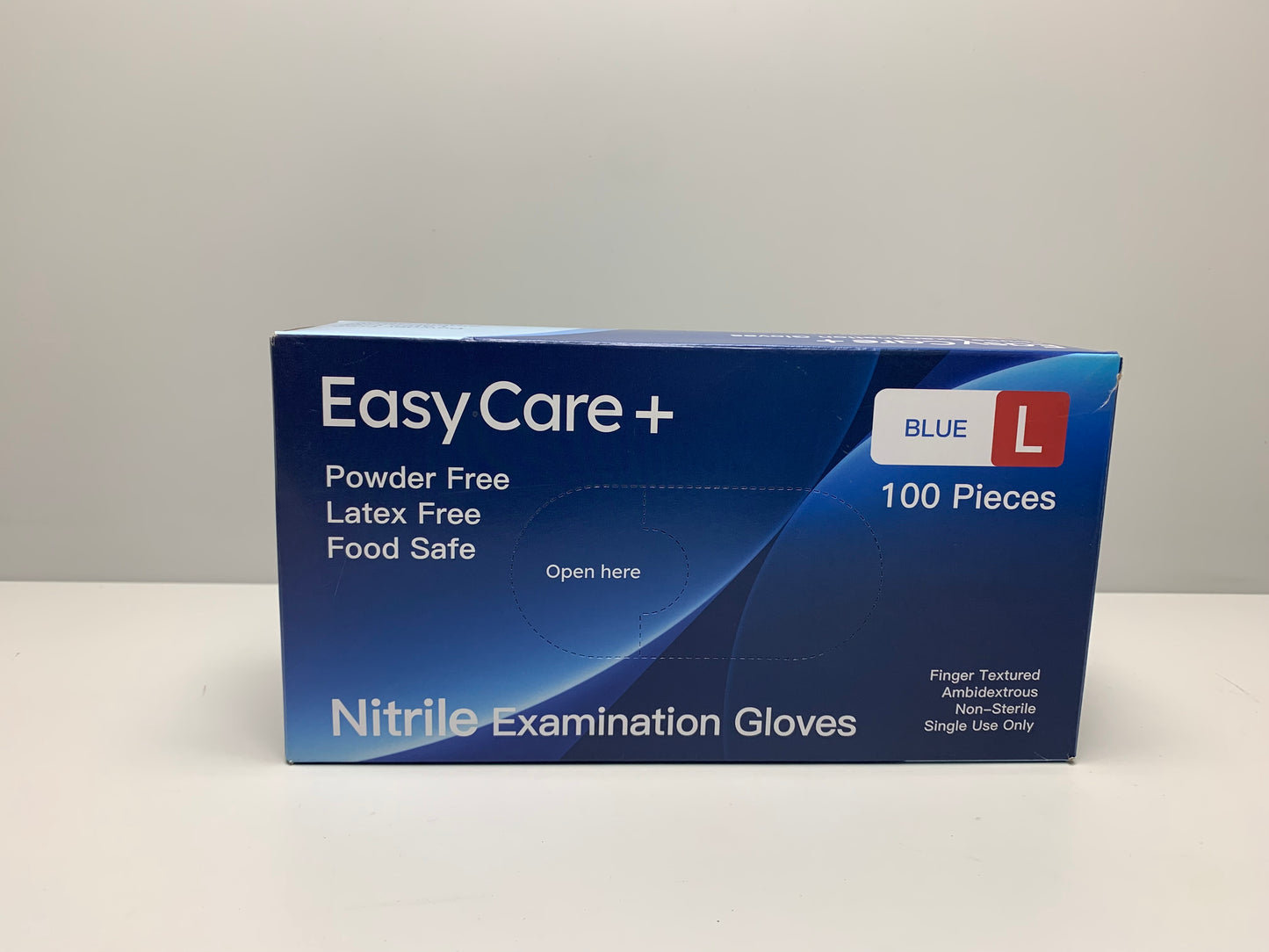 EasyCare Nitrile Examination Gloves (Powder Free) Blue - Large (1000pcs/ctn) (Copy)