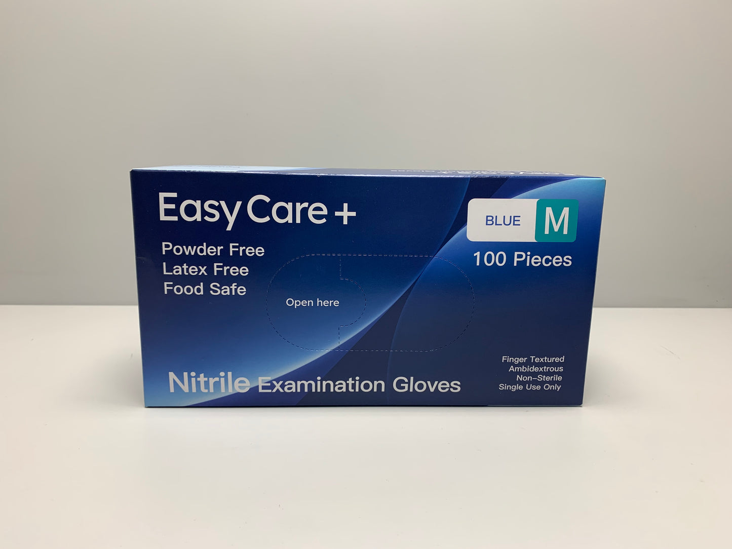 EasyCare Nitrile Examination Gloves (Powder Free) Blue - Medium (1000pcs/ctn)