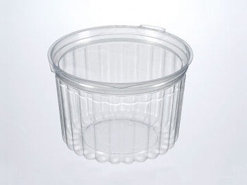 16oz Plastic Clear Sho Bowls- Flat Lid (250pcs)