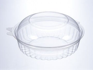 20oz Plastic Clear Sho Bowls- Dome Lid (250pcs)
