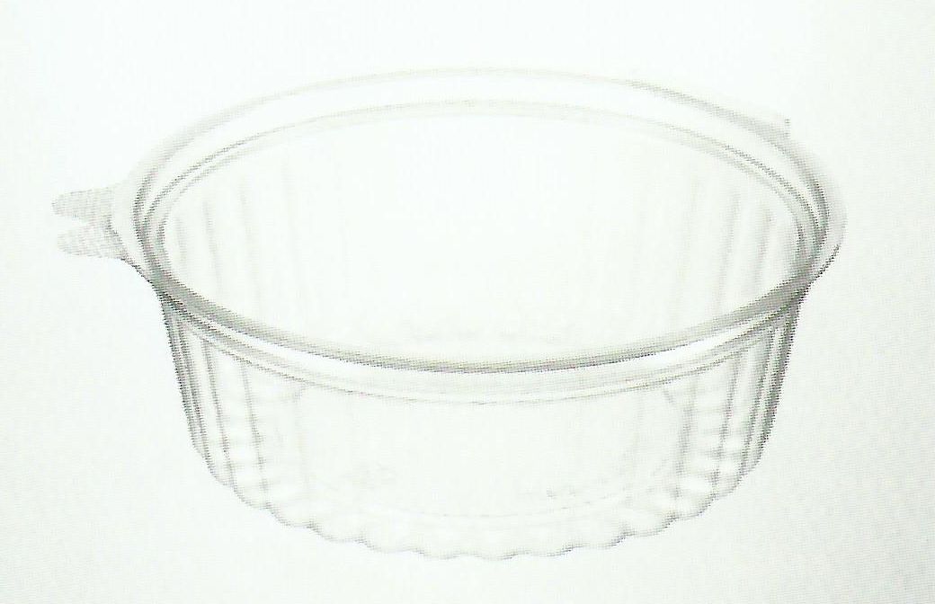 32oz Plastic Clear Sho Bowls- Flat Lid (150pcs)