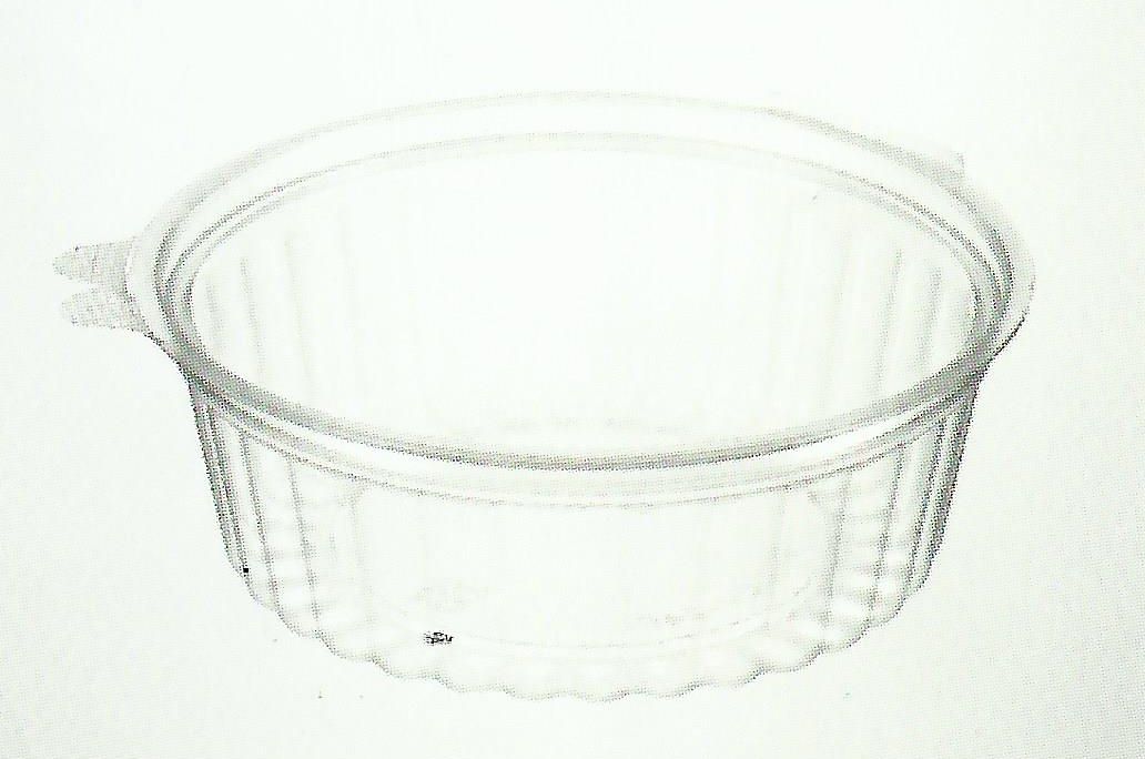 48oz Plastic Clear Sho Bowls- Flat Lid (150pcs)