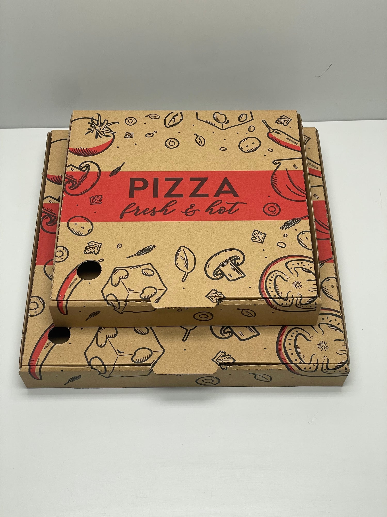 Kraft Corrugated Pizza Boxes