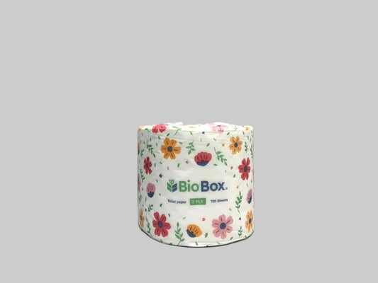 BioBox 2PLY Toilet Paper 700 sheets 48rolls/Carton