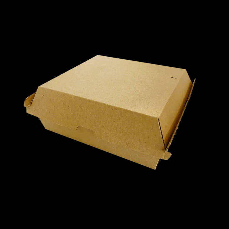 Brown Kraft Dinner Box (150pcs) – EASY PACK