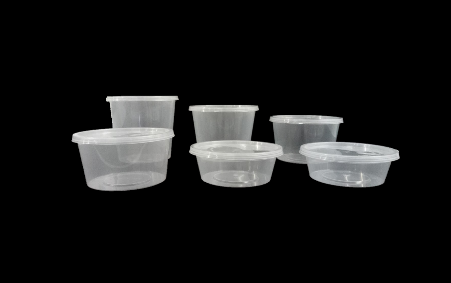 Plastic Round Food Containers – EASY PACK