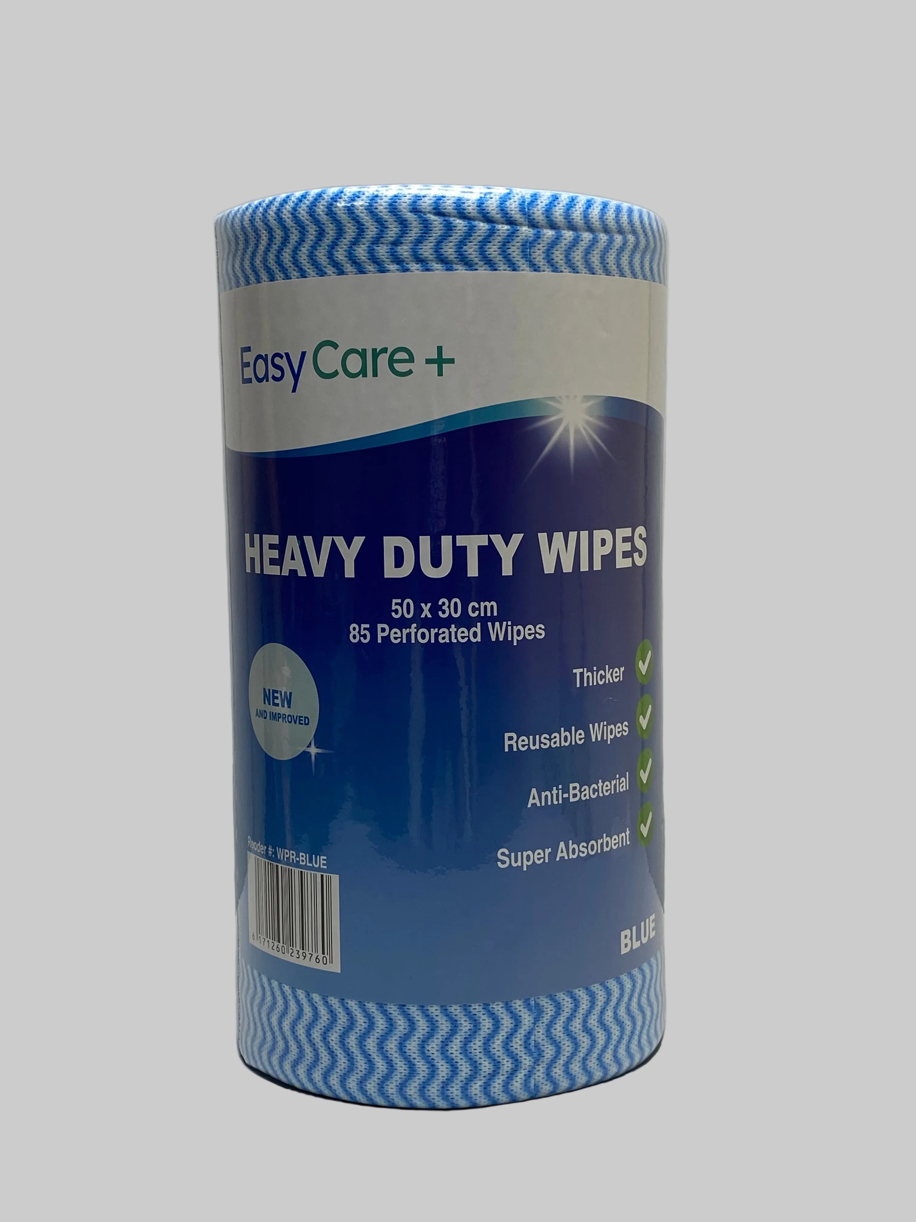 (Easy Care) Heavy Duty Wipes Blue Chux 50x30cm 4Rolls/Ctn – EASY PACK