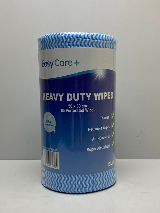 (Easy Care) Heavy Duty Wipes Blue Chux 50x30cm 4Rolls/Ctn