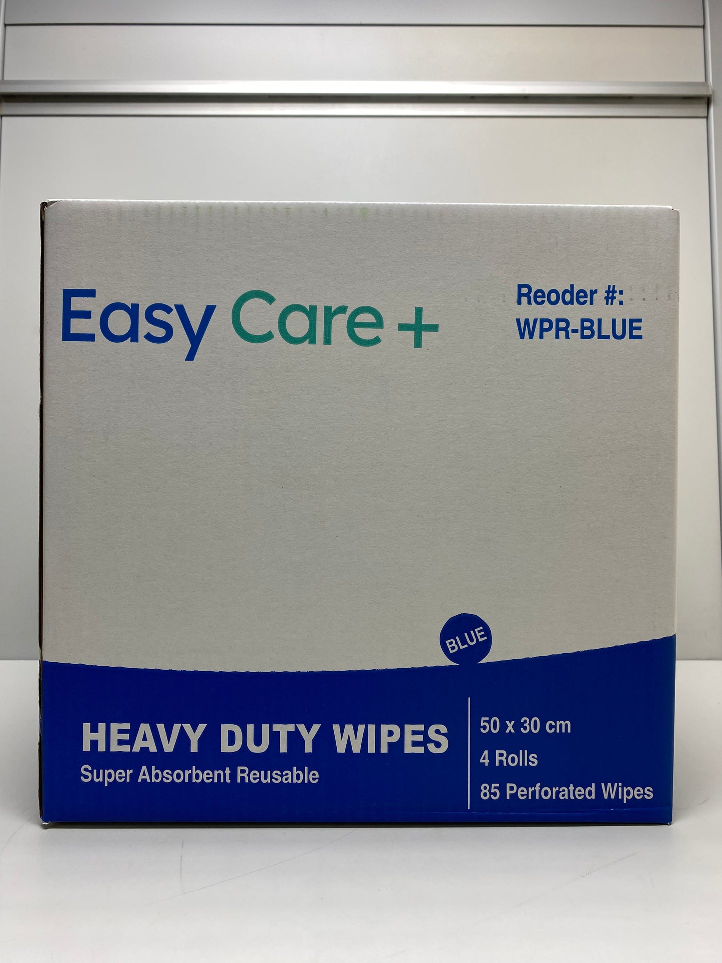 (Easy Care) Heavy Duty Wipes Blue Chux 50x30cm 4Rolls/Ctn