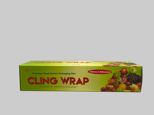 450mmx600m - Cling Wrap (6rolls/ctn) BFA Free