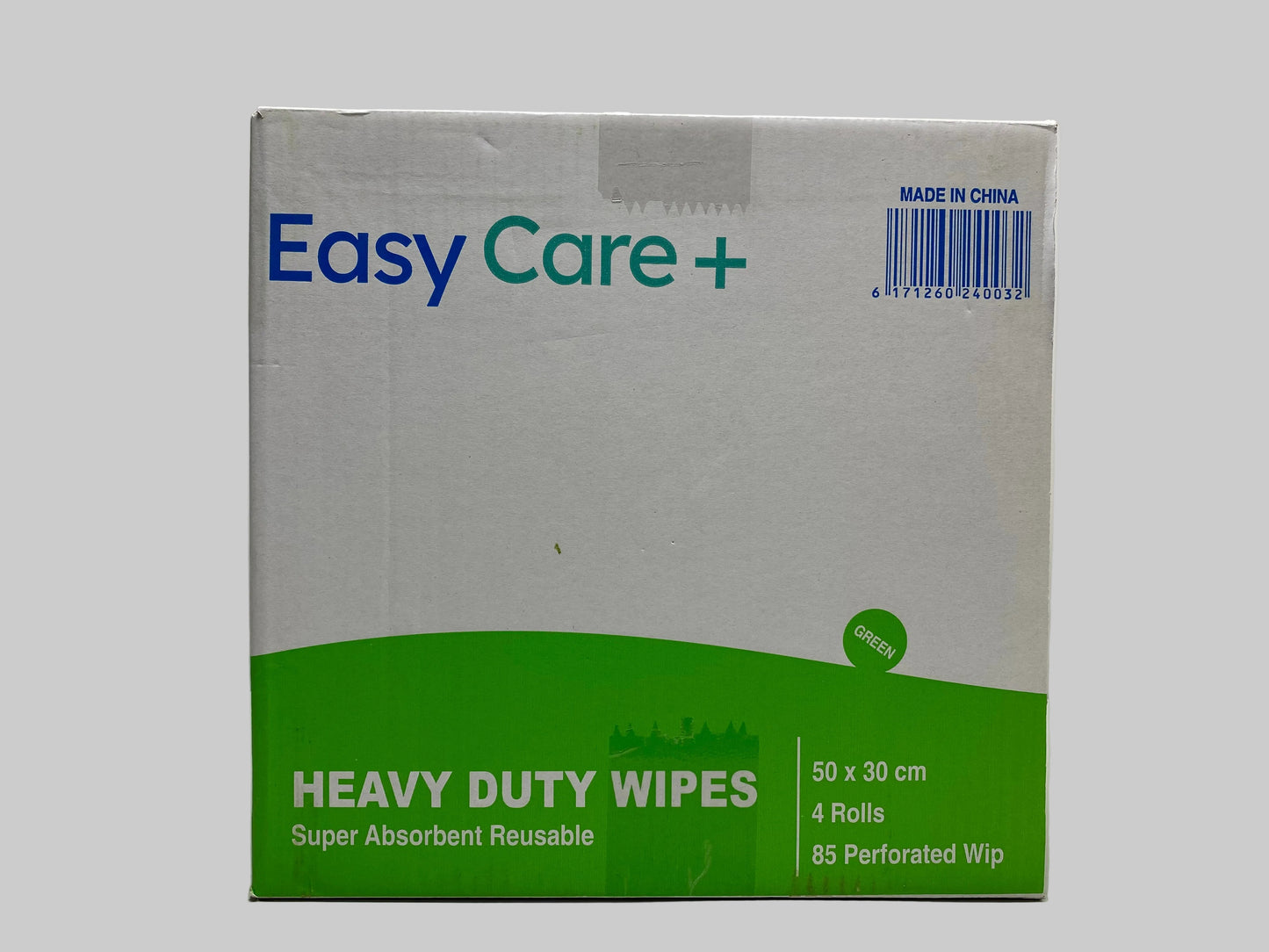 (Easy Care) Heavy Duty Wipes Green Chux 50x30cm 4Rolls/Ctn