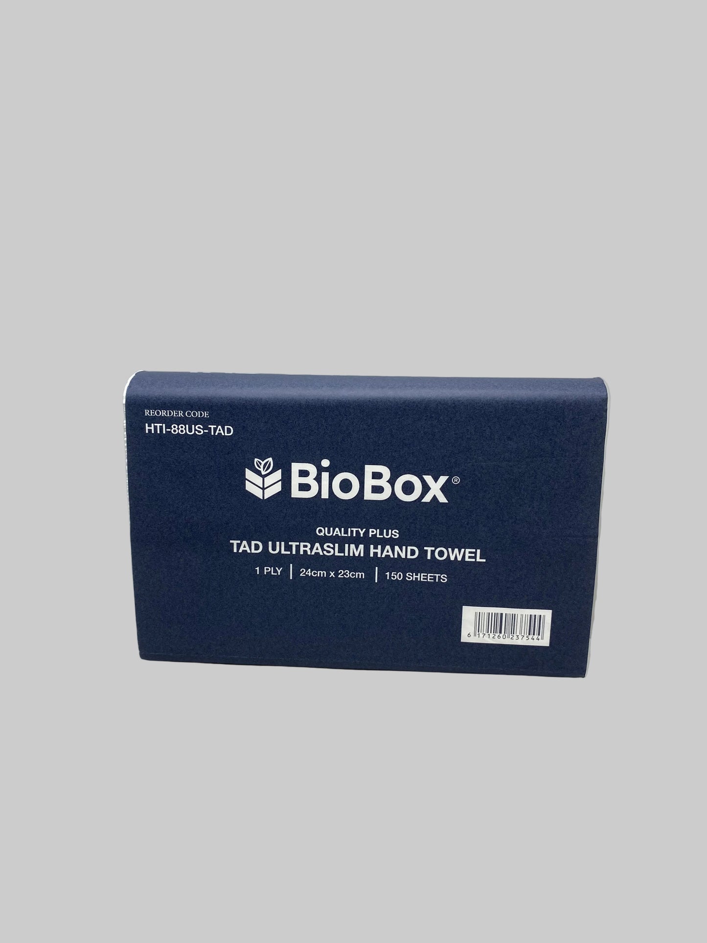 BioBox - TAD ULTRASLIM 1ply Premium Interleaved Hand Towel -24cm X 23cm (2,400sheets/Ctn)