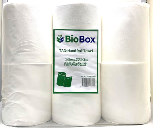 BioBox TAD Hand Roll Towel (12 Rolls/Pack)