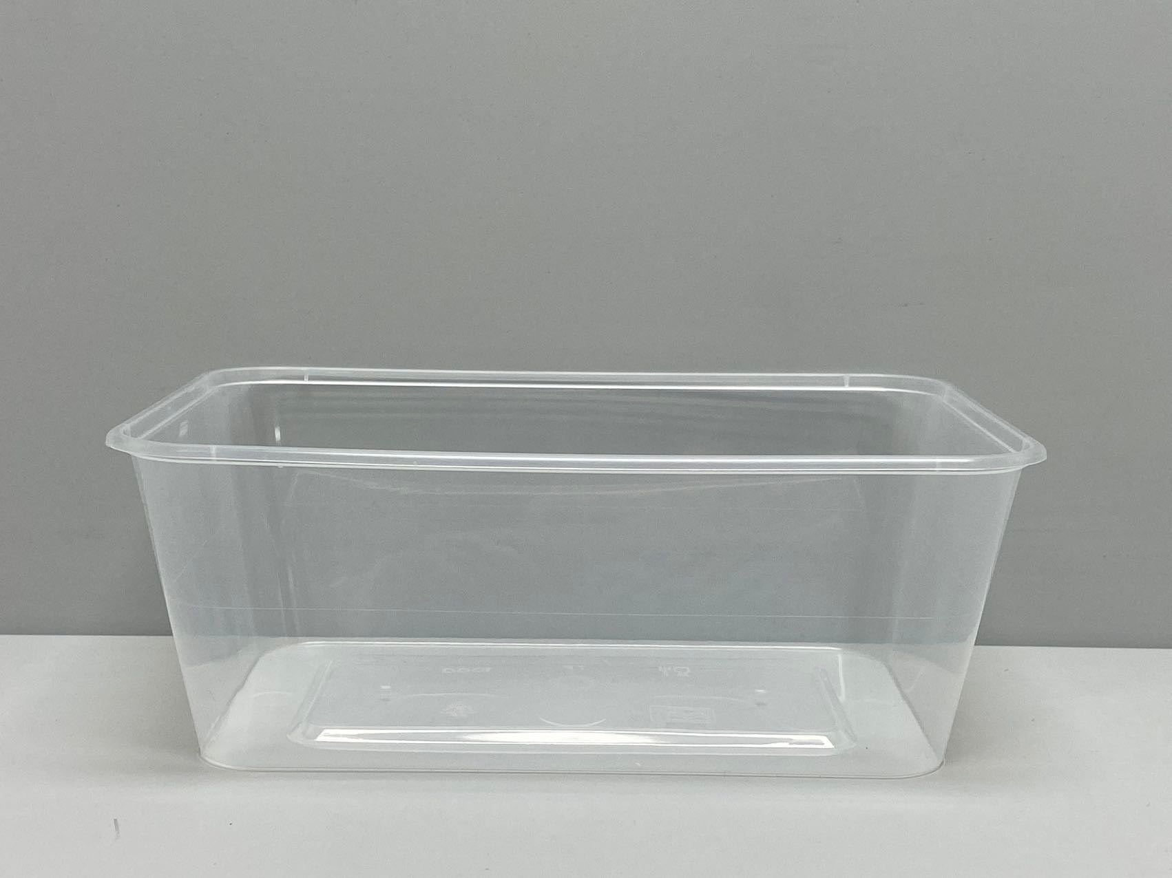 1000mL Rectangular Food Container- BASE (500pcs) – EASY PACK