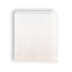 2W- White Flat Bag (500pcs/pack)